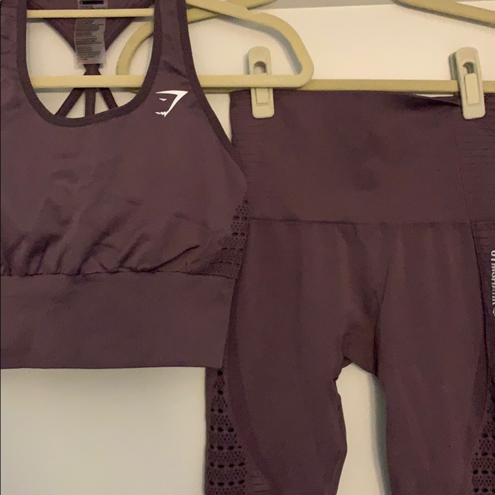 GYMSHARK bra and leggings set